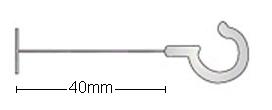 Standard Fastener (with hook) for Saga 60S - Click Image to Close